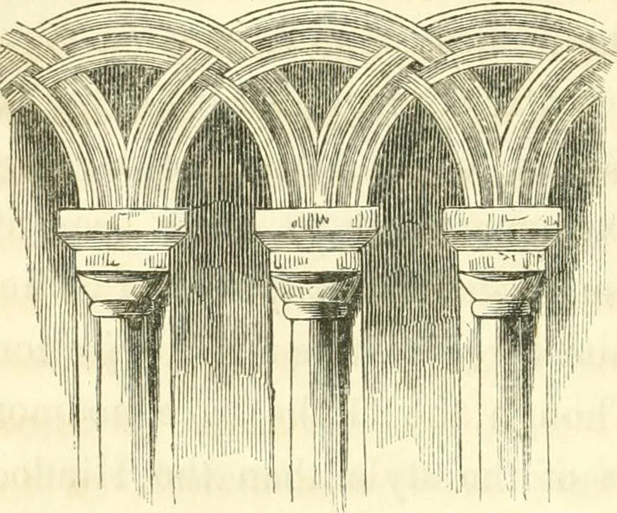 An illustration from History of architecture, from the earliest times; its present condition in Europe and the United States; with a biography of eminent architects, and a glossary of architectural terms, 1848, leaf 192