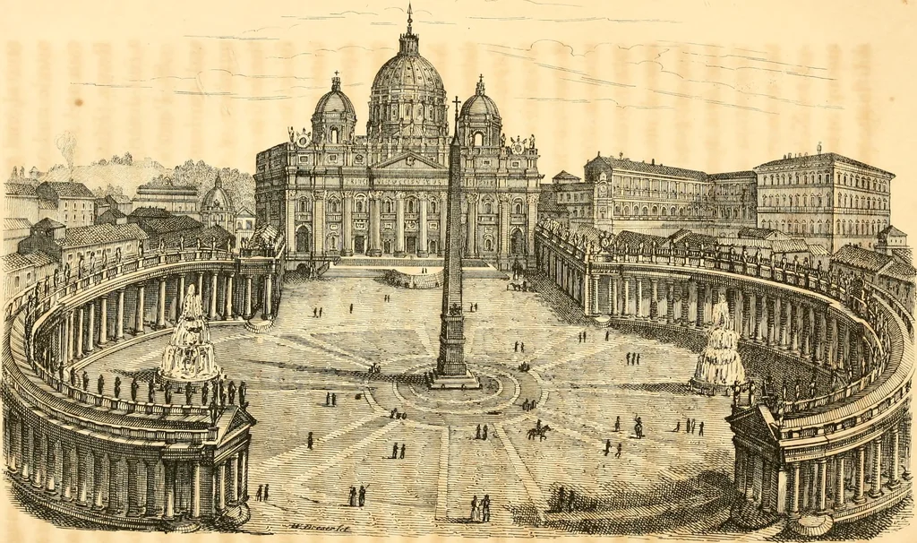 An illustration from History of architecture, from the earliest times; its present condition in Europe and the United States; with a biography of eminent architects, and a glossary of architectural terms, 1848, leaf 233