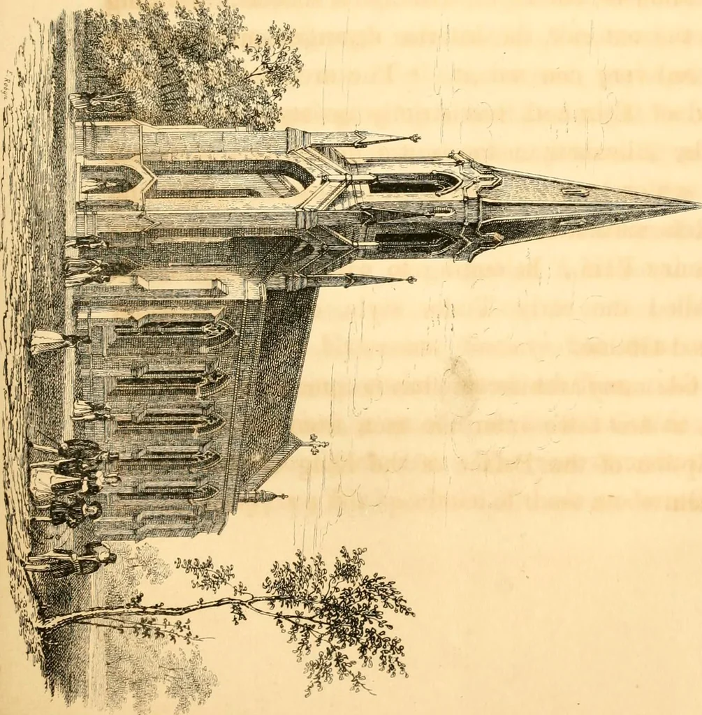 An illustration from History of architecture, from the earliest times; its present condition in Europe and the United States; with a biography of eminent architects, and a glossary of architectural terms, 1848, leaf 251