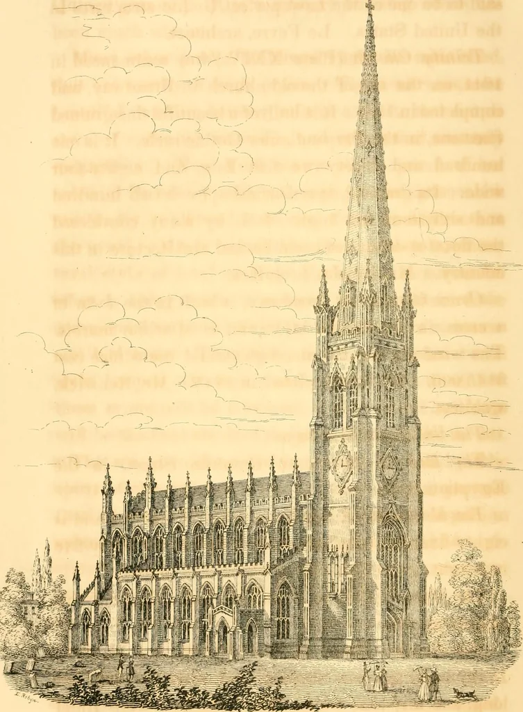 An illustration from History of architecture, from the earliest times; its present condition in Europe and the United States; with a biography of eminent architects, and a glossary of architectural terms, 1848, leaf 316