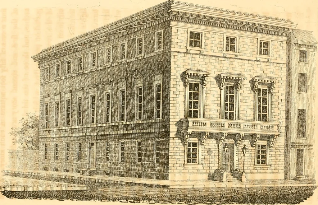 An illustration from History of architecture, from the earliest times; its present condition in Europe and the United States; with a biography of eminent architects, and a glossary of architectural terms, 1848, leaf 323