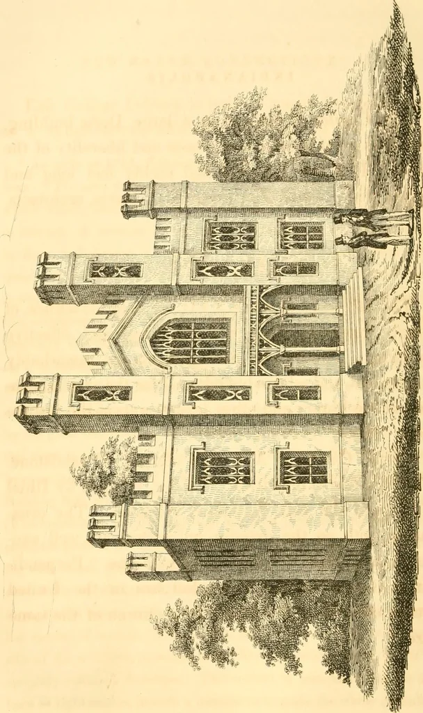 An illustration from History of architecture, from the earliest times; its present condition in Europe and the United States; with a biography of eminent architects, and a glossary of architectural terms, 1848, leaf 328