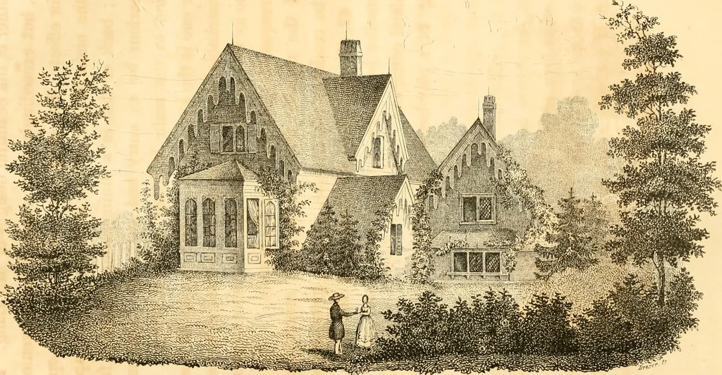 An illustration from History of architecture, from the earliest times; its present condition in Europe and the United States; with a biography of eminent architects, and a glossary of architectural terms, 1848, leaf 351