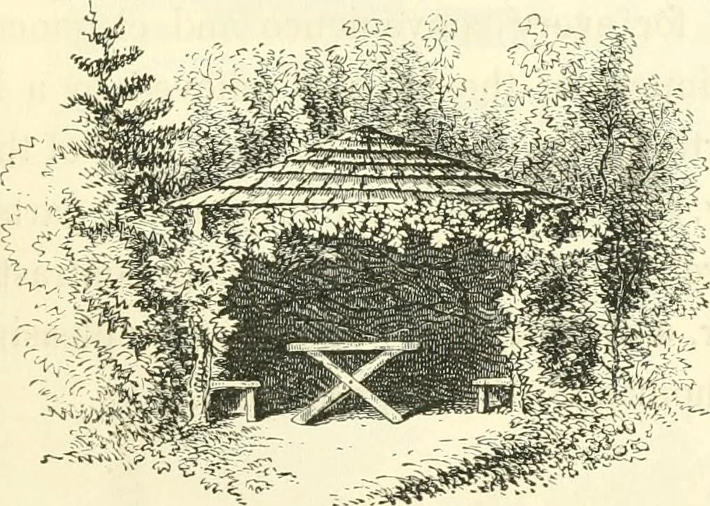 An illustration from History of architecture, from the earliest times; its present condition in Europe and the United States; with a biography of eminent architects, and a glossary of architectural terms, 1848, leaf 353