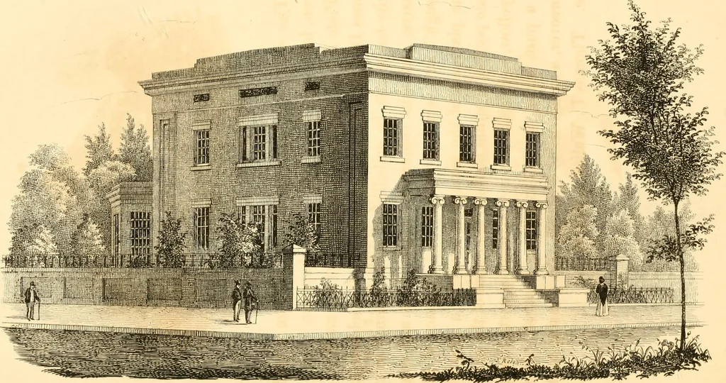An illustration from History of architecture, from the earliest times; its present condition in Europe and the United States; with a biography of eminent architects, and a glossary of architectural terms, 1848, leaf 355