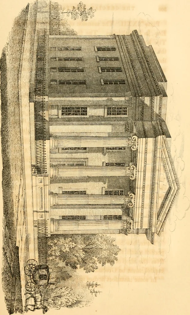 An illustration from History of architecture, from the earliest times; its present condition in Europe and the United States; with a biography of eminent architects, and a glossary of architectural terms, 1848, leaf 369