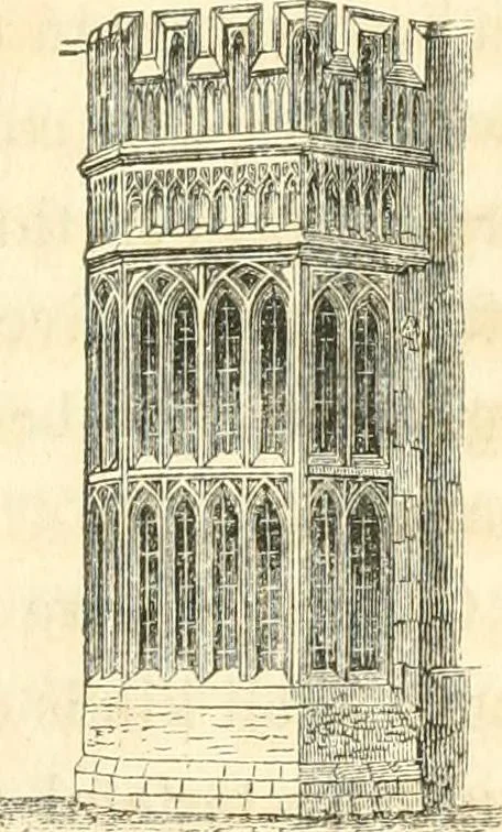 An illustration from History of architecture, from the earliest times; its present condition in Europe and the United States; with a biography of eminent architects, and a glossary of architectural terms, 1848, leaf 379