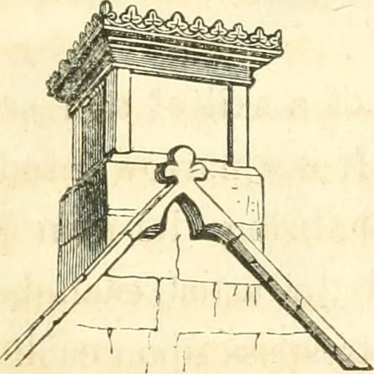 An illustration from History of architecture, from the earliest times; its present condition in Europe and the United States; with a biography of eminent architects, and a glossary of architectural terms, 1848, leaf 381