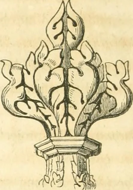 An illustration from History of architecture, from the earliest times; its present condition in Europe and the United States; with a biography of eminent architects, and a glossary of architectural terms, 1848, leaf 464