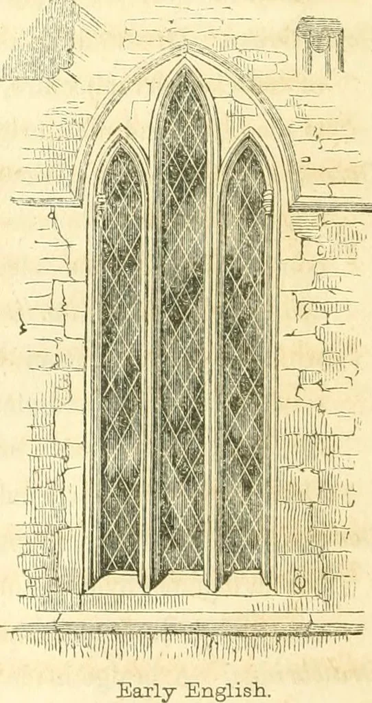 An illustration from History of architecture, from the earliest times; its present condition in Europe and the United States; with a biography of eminent architects, and a glossary of architectural terms, 1848, leaf 466