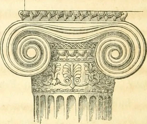 An illustration from History of architecture, from the earliest times; its present condition in Europe and the United States; with a biography of eminent architects, and a glossary of architectural terms, 1848, leaf 470