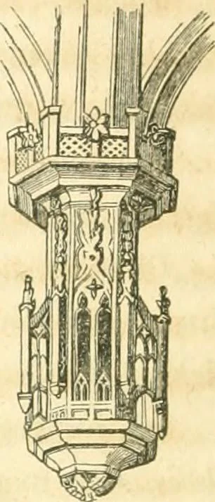 An illustration from History of architecture, from the earliest times; its present condition in Europe and the United States; with a biography of eminent architects, and a glossary of architectural terms, 1848, leaf 474