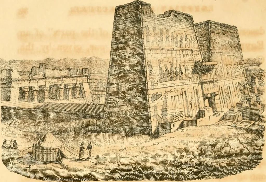 An illustration from History of architecture, from the earliest times; its present condition in Europe and the United States; with a biography of eminent architects, and a glossary of architectural terms, 1848, leaf 52
