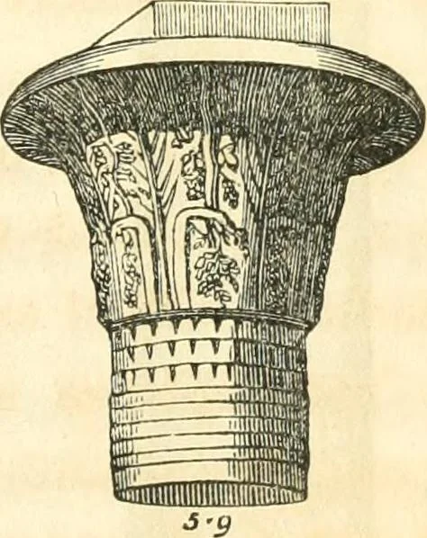 An illustration from History of architecture, from the earliest times; its present condition in Europe and the United States; with a biography of eminent architects, and a glossary of architectural terms, 1848, leaf 55