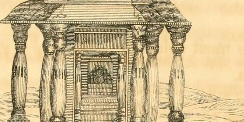 An illustration from History of architecture, from the earliest times; its present condition in Europe and the United States; with a biography of eminent architects, and a glossary of architectural terms, 1848, leaf 63