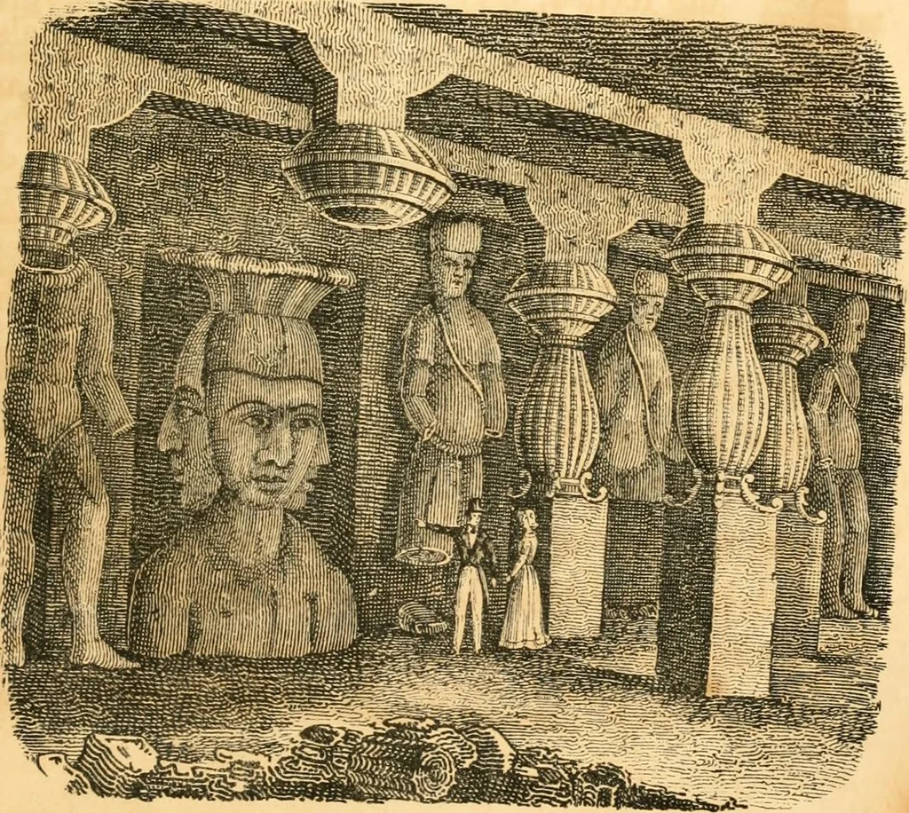 An illustration from History of architecture, from the earliest times; its present condition in Europe and the United States; with a biography of eminent architects, and a glossary of architectural terms, 1848, leaf 63
