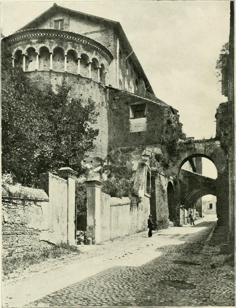 An illustration from A history of architecture in Italy from the time of Constantine to the dawn of the renaissance, 1901, leaf 11