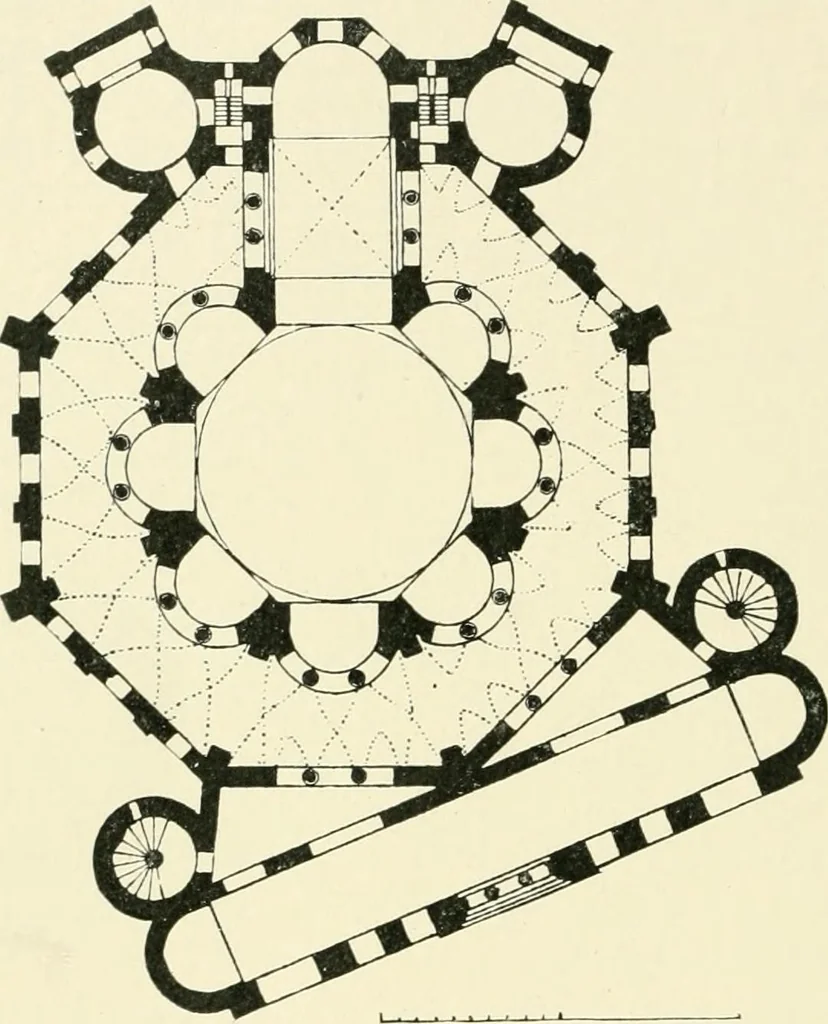 An illustration from A history of architecture in Italy from the time of Constantine to the dawn of the renaissance, 1901, leaf 113