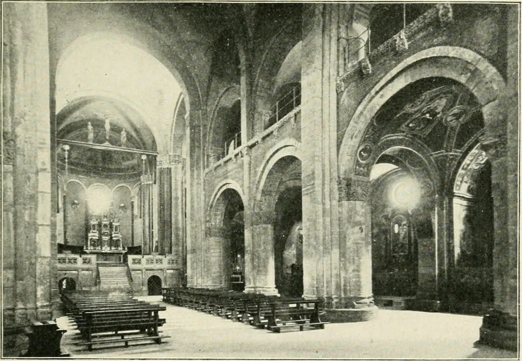 An illustration from A history of architecture in Italy from the time of Constantine to the dawn of the renaissance, 1901, leaf 138