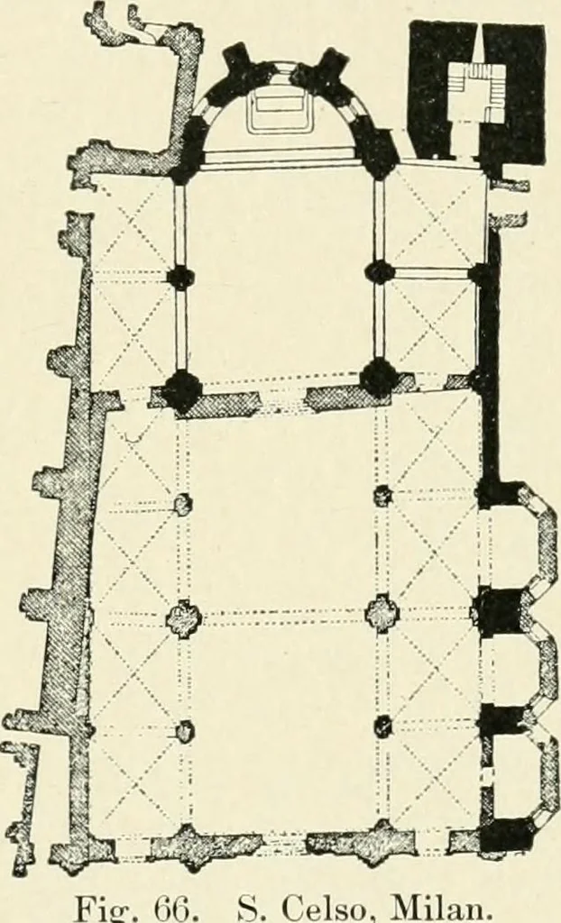 An illustration from A history of architecture in Italy from the time of Constantine to the dawn of the renaissance, 1901, leaf 142