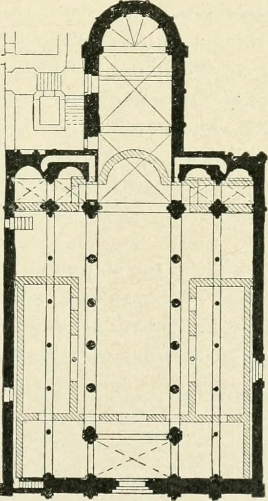 An illustration from A history of architecture in Italy from the time of Constantine to the dawn of the renaissance, 1901, leaf 154