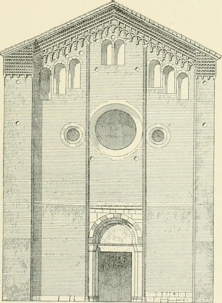 An illustration from A history of architecture in Italy from the time of Constantine to the dawn of the renaissance, 1901, leaf 162