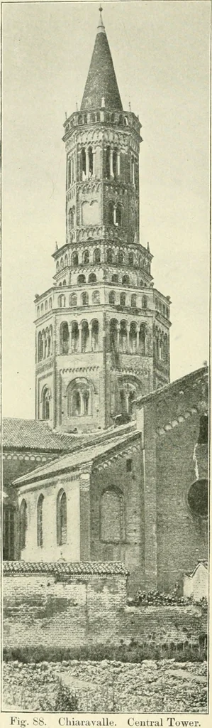 An illustration from A history of architecture in Italy from the time of Constantine to the dawn of the renaissance, 1901, leaf 173