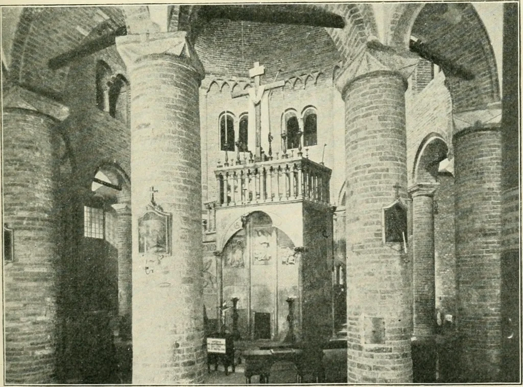 An illustration from A history of architecture in Italy from the time of Constantine to the dawn of the renaissance, 1901, leaf 190
