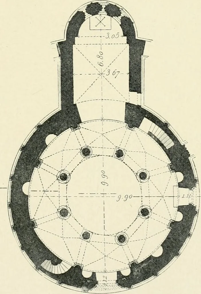 An illustration from A history of architecture in Italy from the time of Constantine to the dawn of the renaissance, 1901, leaf 192
