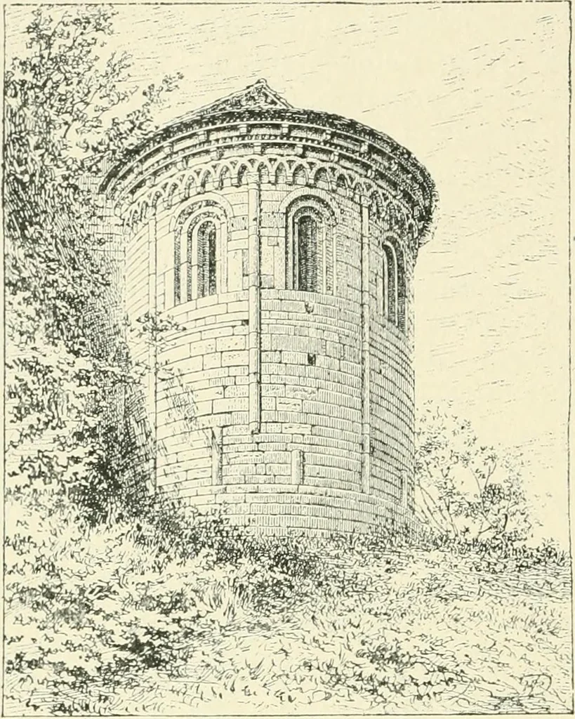 An illustration from A history of architecture in Italy from the time of Constantine to the dawn of the renaissance, 1901, leaf 193