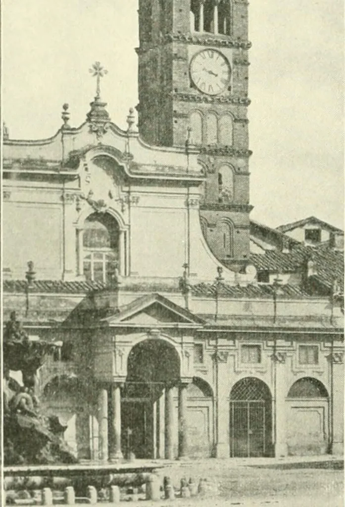 An illustration from A history of architecture in Italy from the time of Constantine to the dawn of the renaissance, 1901, leaf 201