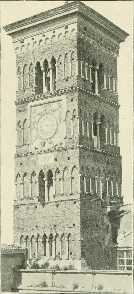 An illustration from A history of architecture in Italy from the time of Constantine to the dawn of the renaissance, 1901, leaf 202