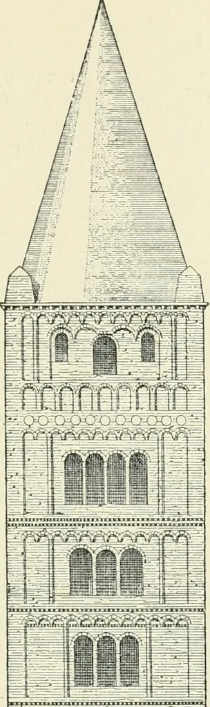 An illustration from A history of architecture in Italy from the time of Constantine to the dawn of the renaissance, 1901, leaf 206