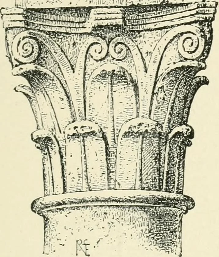 An illustration from A history of architecture in Italy from the time of Constantine to the dawn of the renaissance, 1901, leaf 212