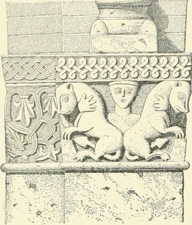 An illustration from A history of architecture in Italy from the time of Constantine to the dawn of the renaissance, 1901, leaf 213
