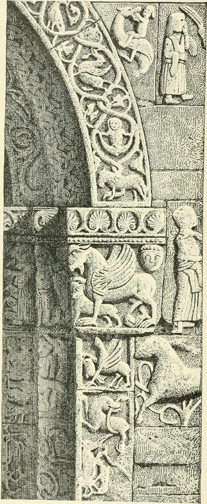 An illustration from A history of architecture in Italy from the time of Constantine to the dawn of the renaissance, 1901, leaf 219