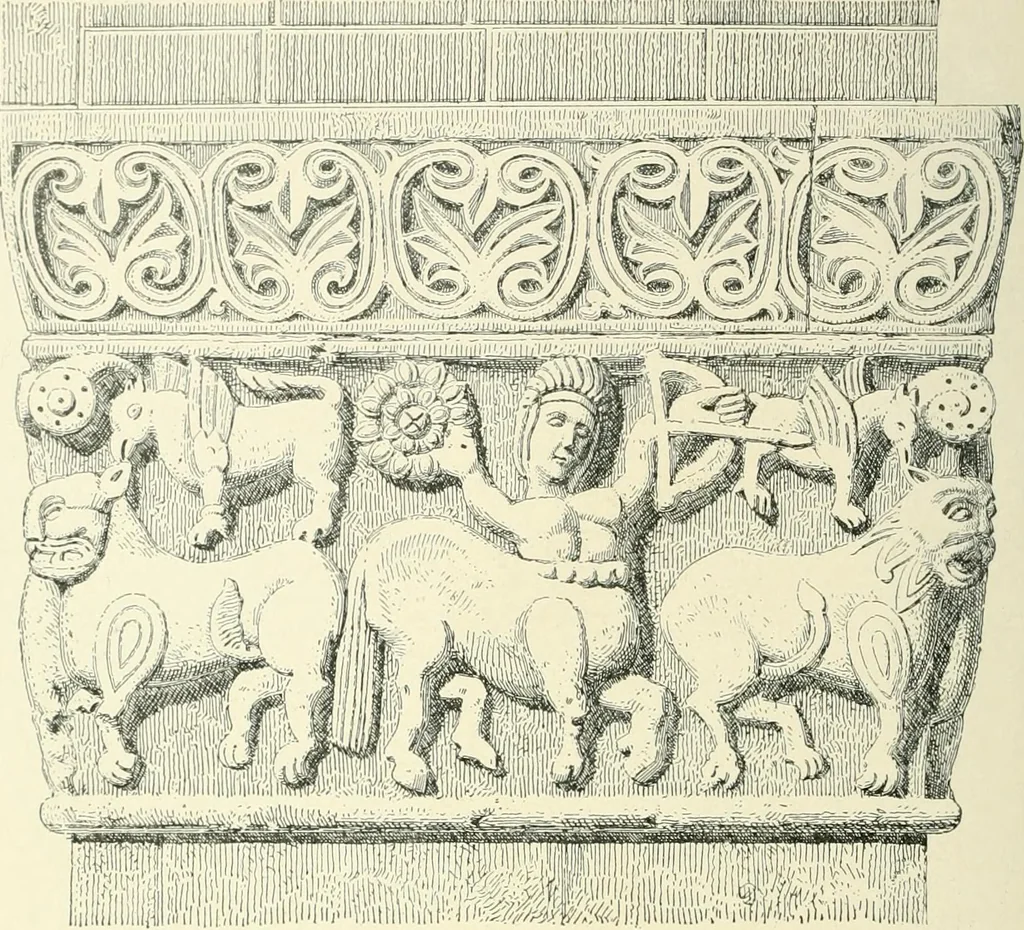 An illustration from A history of architecture in Italy from the time of Constantine to the dawn of the renaissance, 1901, leaf 221