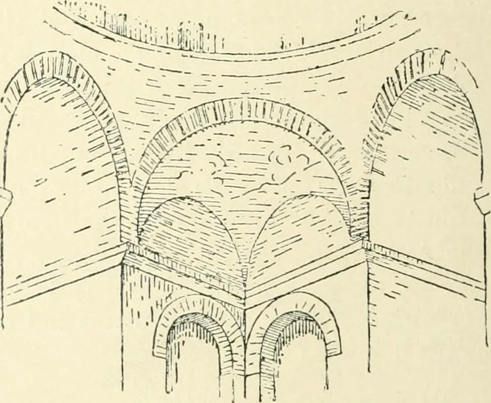 An illustration from A history of architecture in Italy from the time of Constantine to the dawn of the renaissance, 1901, leaf 235