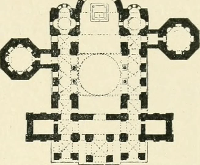 An illustration from A history of architecture in Italy from the time of Constantine to the dawn of the renaissance, 1901, leaf 236
