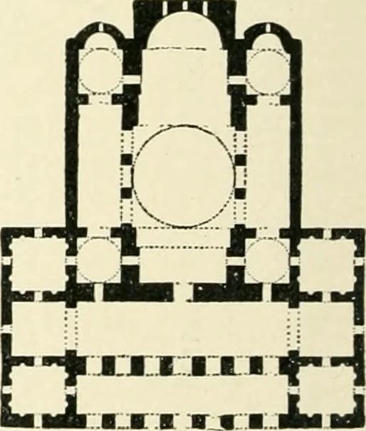 An illustration from A history of architecture in Italy from the time of Constantine to the dawn of the renaissance, 1901, leaf 237