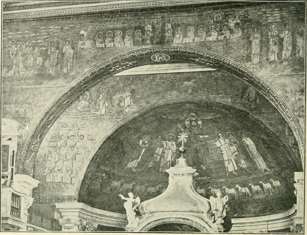 An illustration from A history of architecture in Italy from the time of Constantine to the dawn of the renaissance, 1901, leaf 243