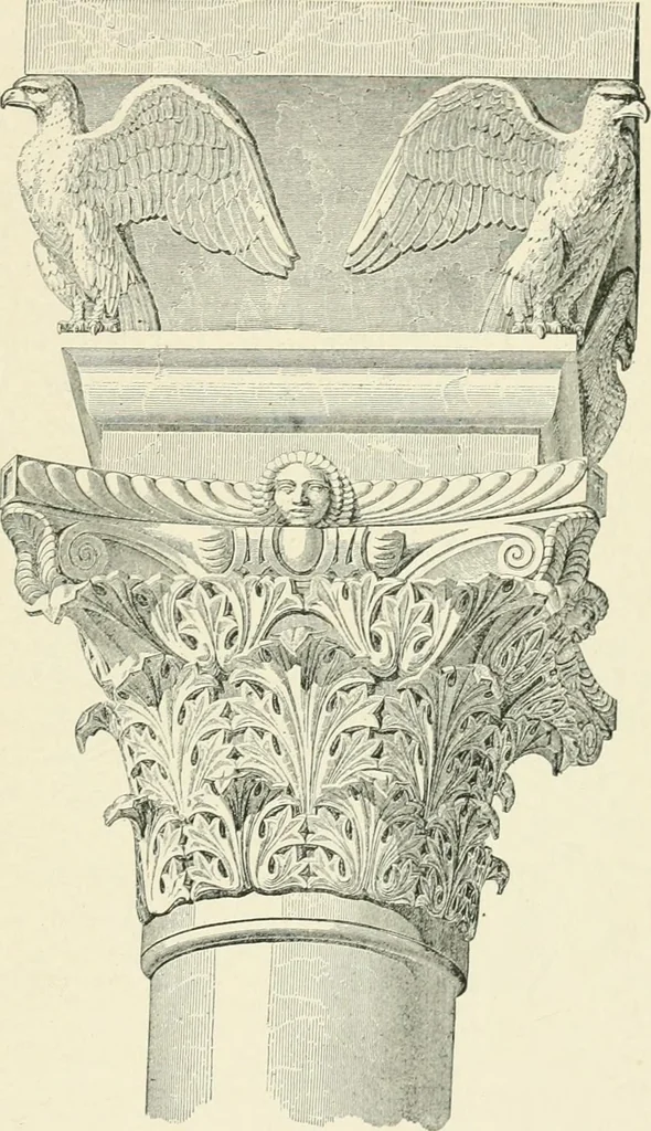 An illustration from A history of architecture in Italy from the time of Constantine to the dawn of the renaissance, 1901, leaf 244