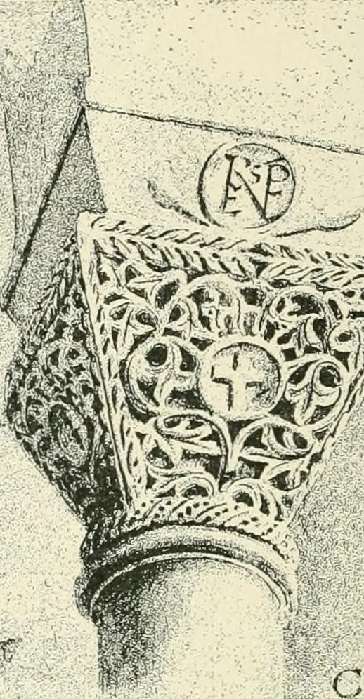 An illustration from A history of architecture in Italy from the time of Constantine to the dawn of the renaissance, 1901, leaf 259