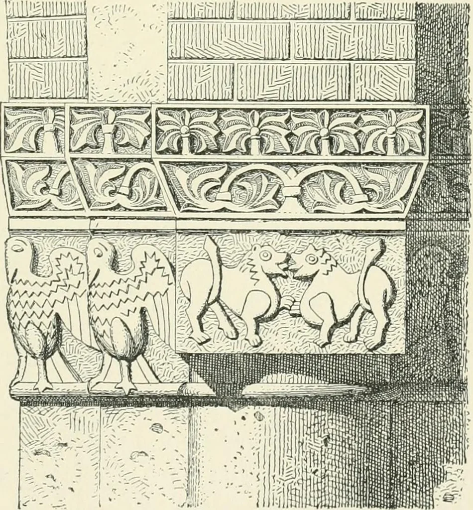 An illustration from A history of architecture in Italy from the time of Constantine to the dawn of the renaissance, 1901, leaf 270
