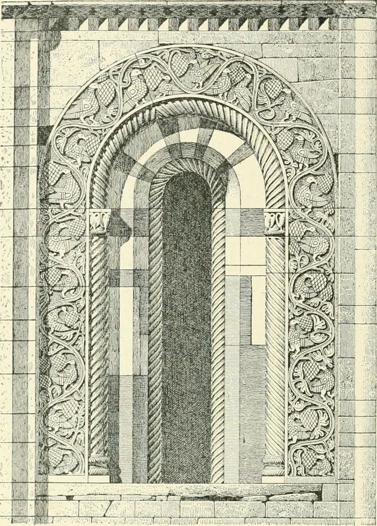 An illustration from A history of architecture in Italy from the time of Constantine to the dawn of the renaissance, 1901, leaf 271