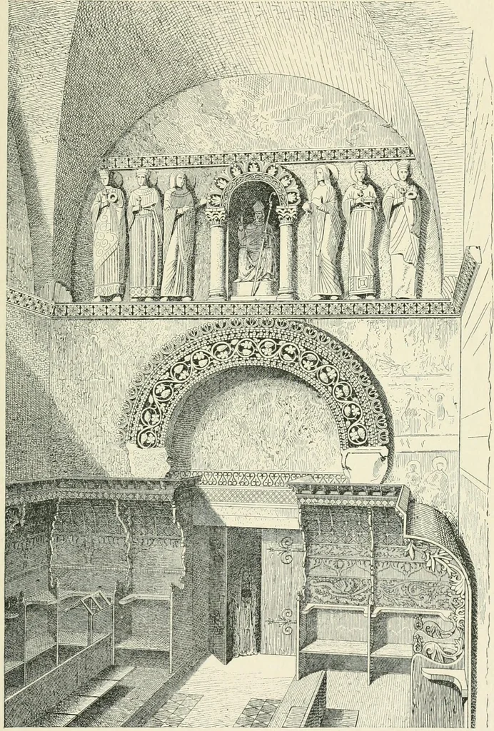 An illustration from A history of architecture in Italy from the time of Constantine to the dawn of the renaissance, 1901, leaf 272