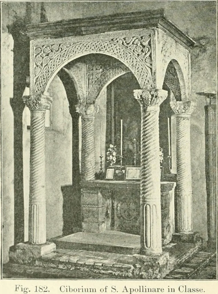 An illustration from A history of architecture in Italy from the time of Constantine to the dawn of the renaissance, 1901, leaf 275