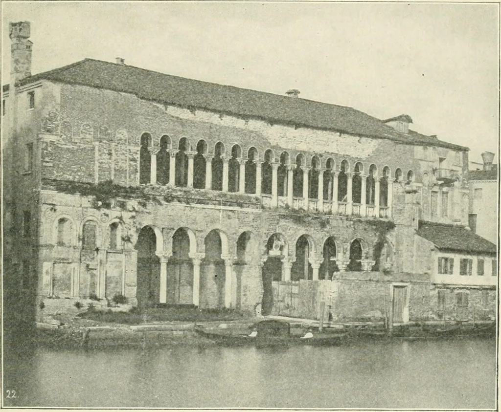 An illustration from A history of architecture in Italy from the time of Constantine to the dawn of the renaissance, 1901, leaf 276