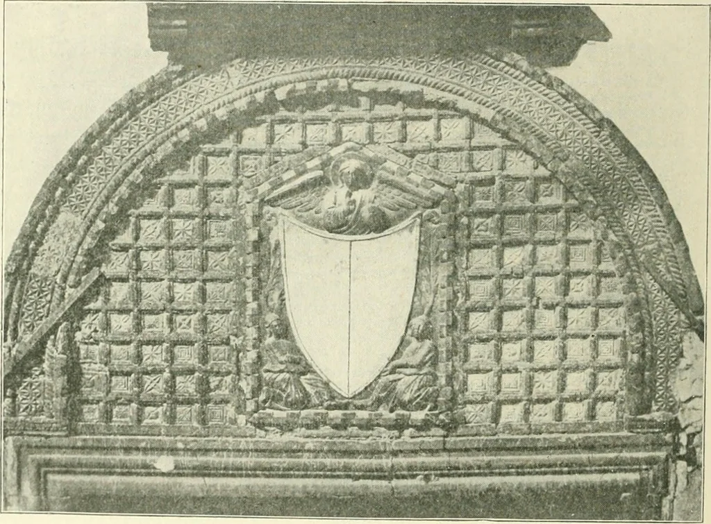 An illustration from A history of architecture in Italy from the time of Constantine to the dawn of the renaissance, 1901, leaf 281
