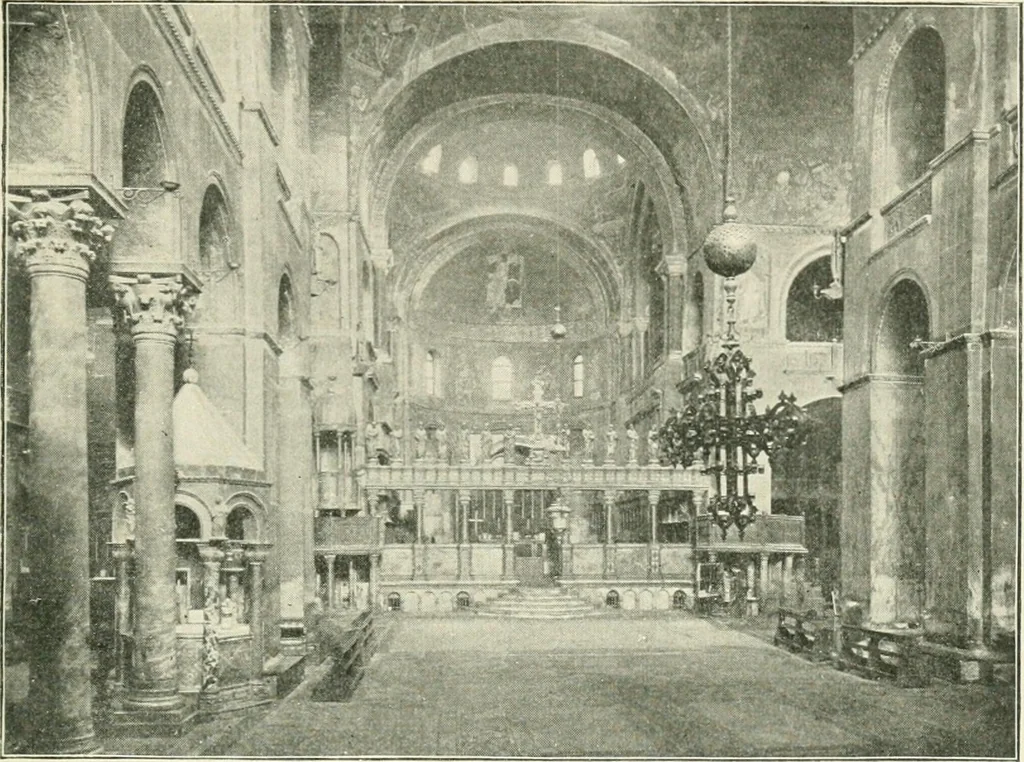 An illustration from A history of architecture in Italy from the time of Constantine to the dawn of the renaissance, 1901, leaf 286